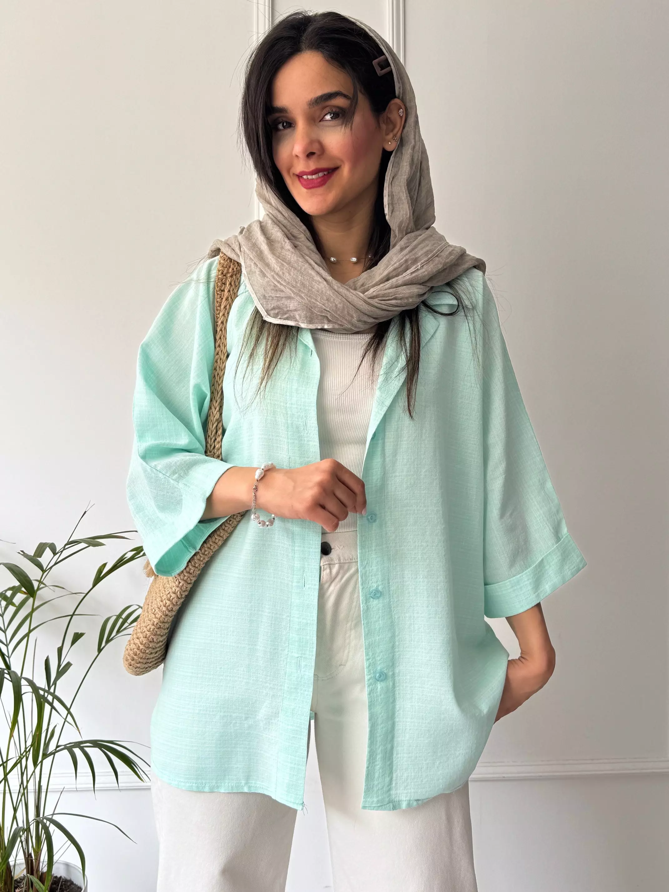مانتو شومیزی کارولین